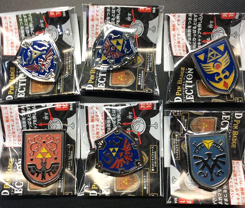 The Legend of Zelda Badge Pins PVC Brooches Cosplay Accessories Collection Gift 