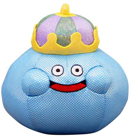 Dragon Quest Smile king Slime plush toy blue Slime 22cm new