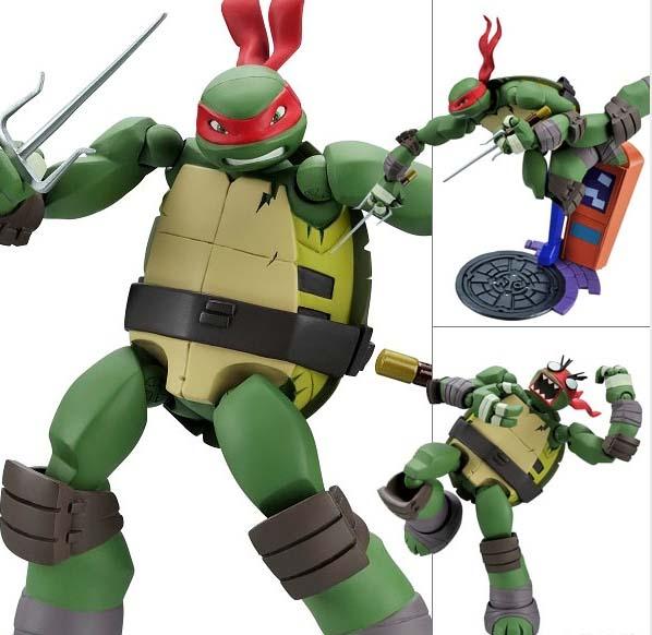 Revoltech Teenage Mutant Ninja Turtles LEONARDO Action Figure Kaiyodo NEW F/S 